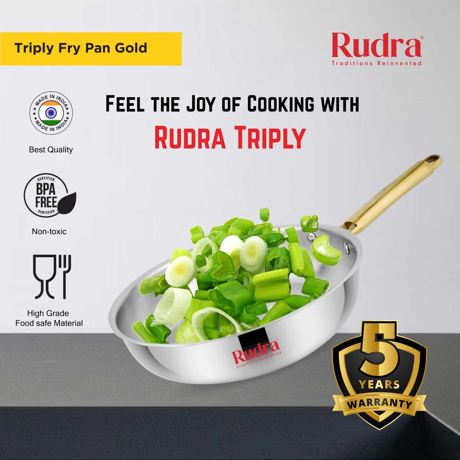 Triply frypan