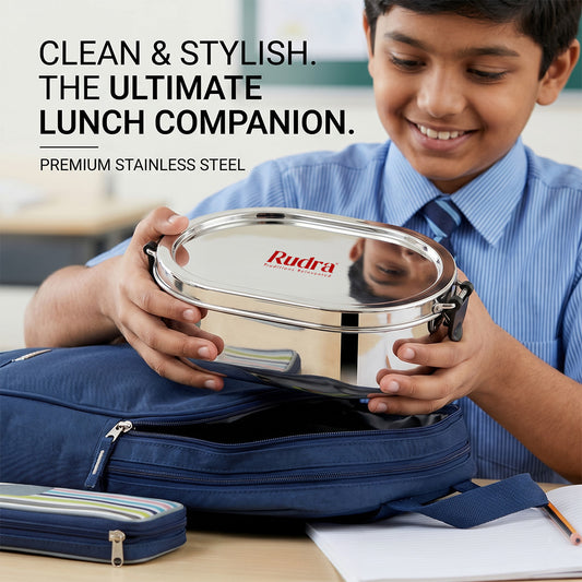 Guard Leak Proof Lunch Box With Inner Plate