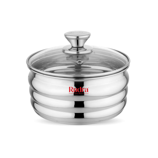 Krystal Serving Pot (Glass Lid)