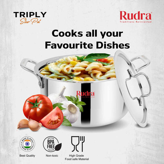 Triply Stew Pot Plain (RU9003)