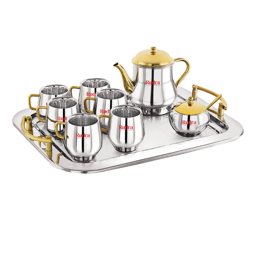 Stellar Tea Set Particulars Gold
