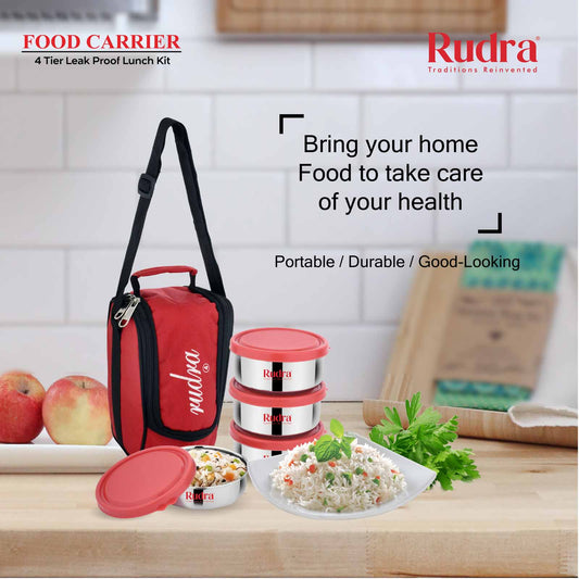 4 Tier Leak Proof Lunch Kit (RU4008)
