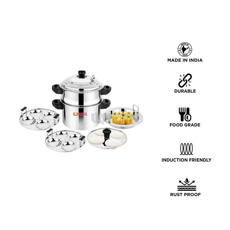 smart steamer with ss lid