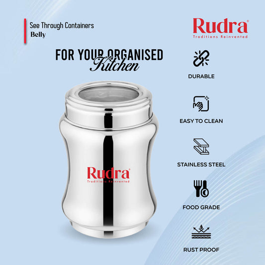 Belly See Through Container (RU4013)