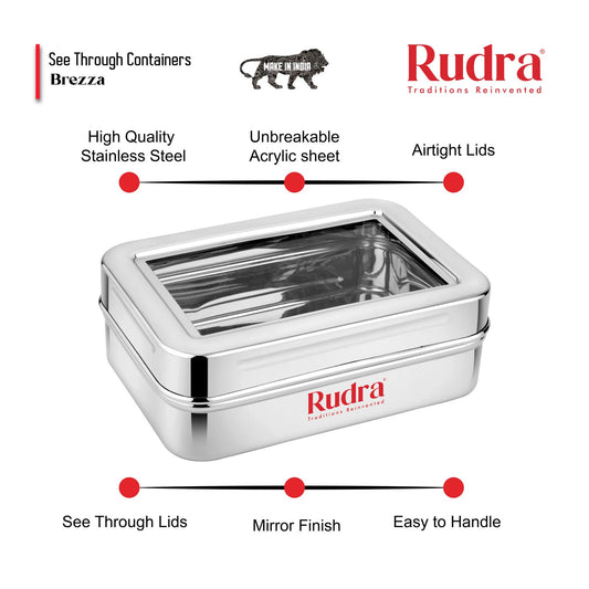 Brezza See-through Container (RU4009)