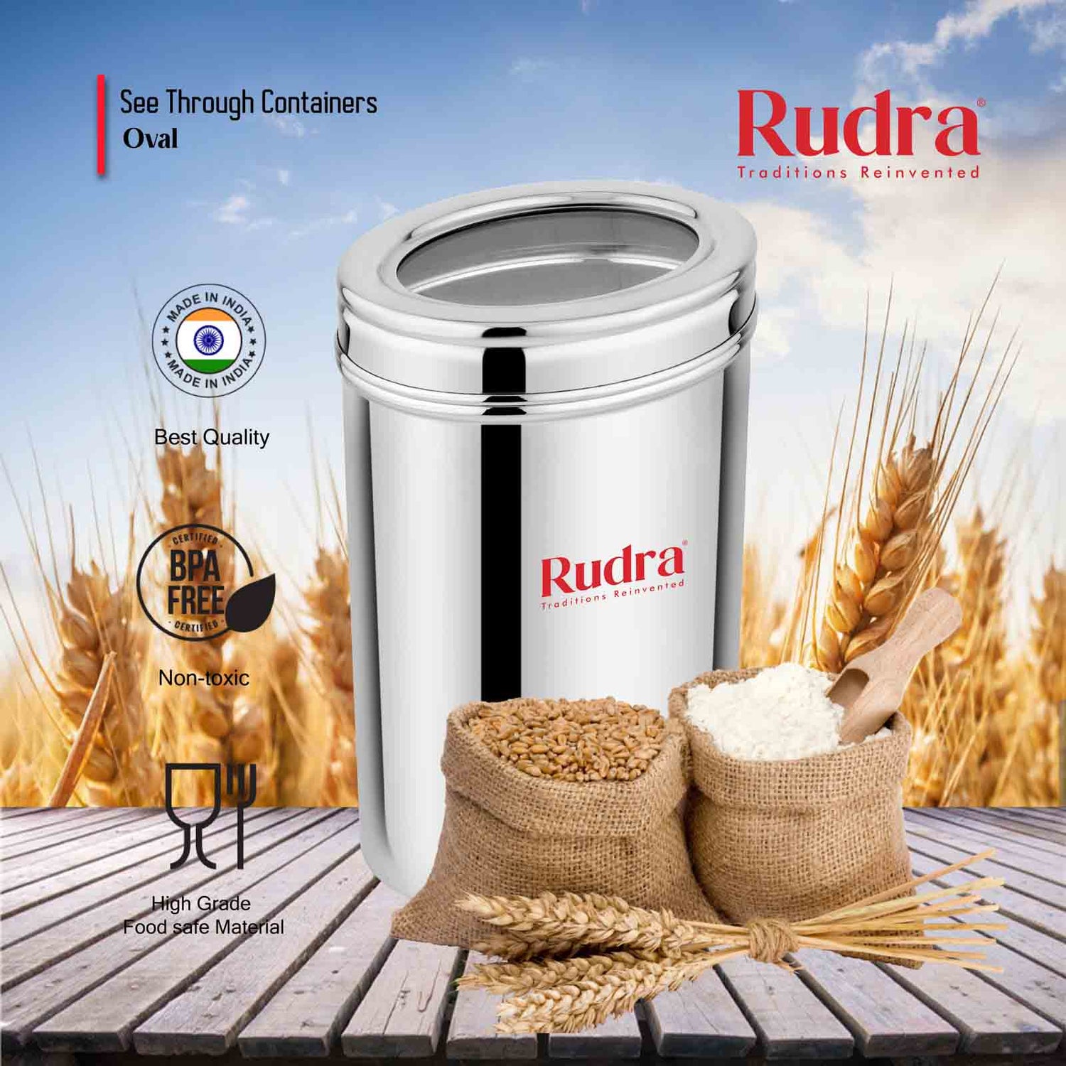 See Through Canisters