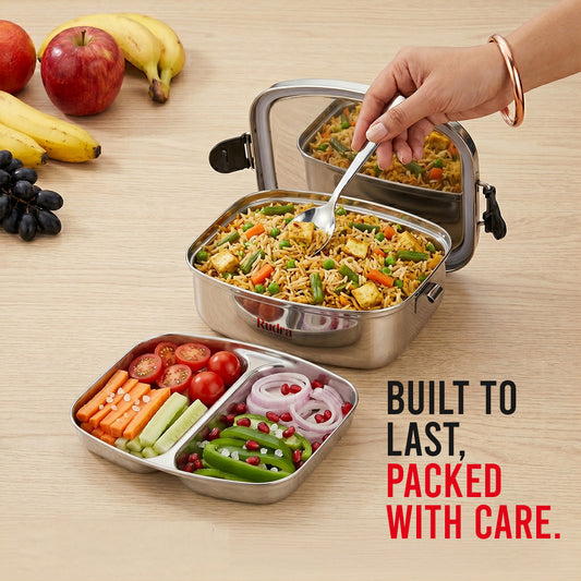 Spillspot Leak Proof Lunch Box With Inner Plate