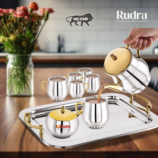 Stellar Tea Set Particulars Gold
