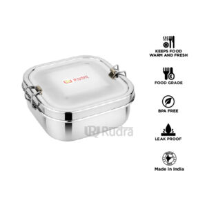 max fresh small stainless steel lunch box