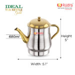 Ideal Tea Kettle Gold