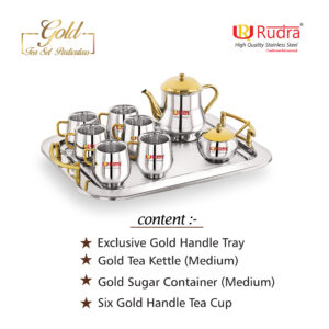 Tea Set Particulars Gold